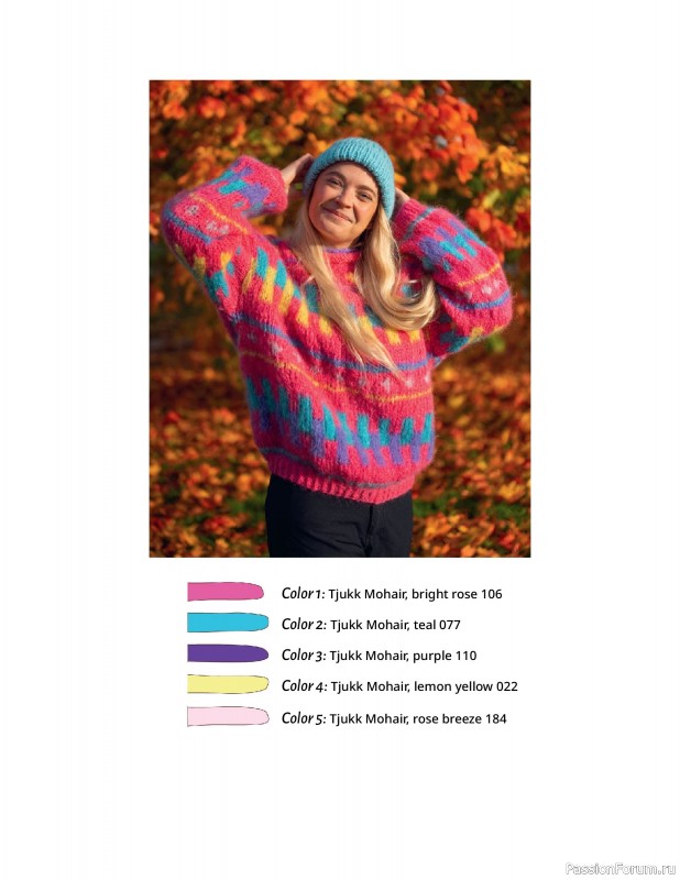 Вязаные проекты в книге «Happy Nordic Knits»
