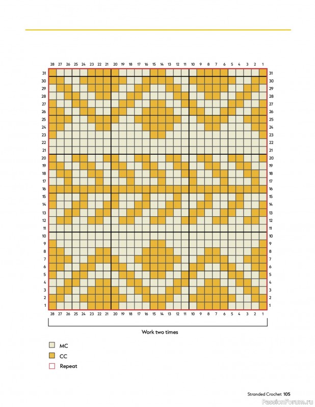 Вязаные проекты в книге «Modern Guide to Colorwork Crochet».