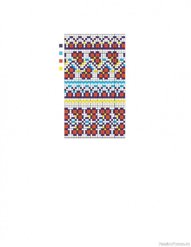 Вязаные проекты в книге &laquo;Вышиваем крестом скатерти, салфетки, рушники&raquo;. Часть 2