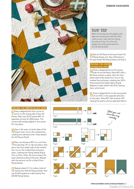Коллекция проектов для рукодельниц в журнале «Love Patchwork & Quilting №155 2025»