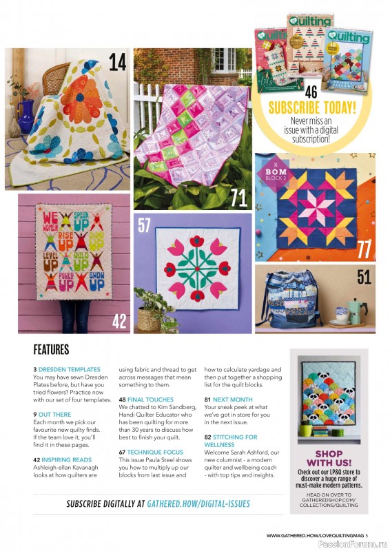 Коллекция проектов для рукодельниц в журнале &laquo;Love Patchwork & Quilting №159 2026&raquo;