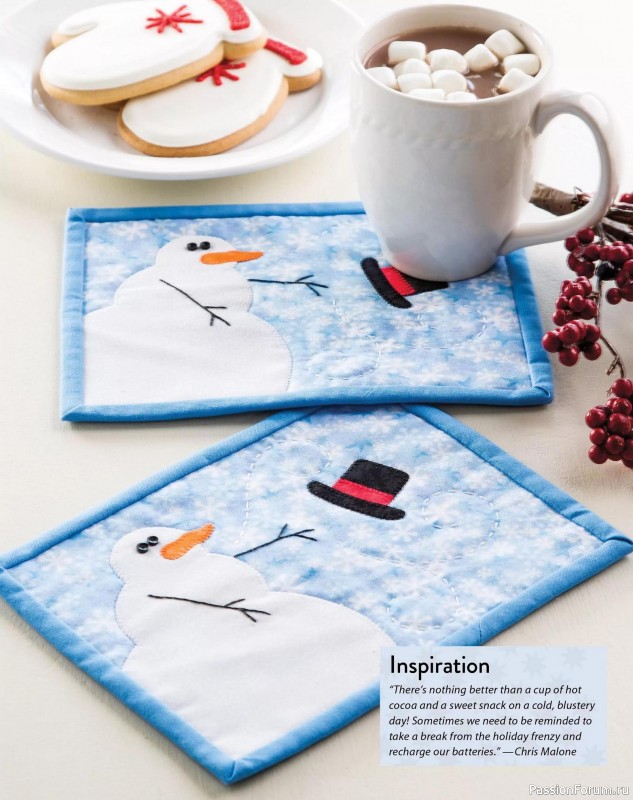 Коллекция проектов для рукодельниц в журнале «Quilter's World Special Edition - Christmas 2025»