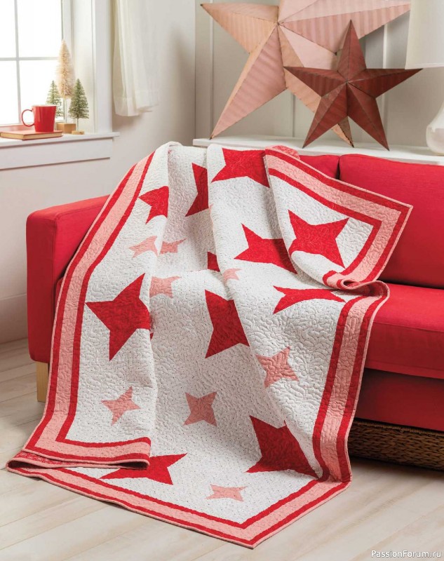 Коллекция проектов для рукодельниц в журнале «Quilter’s World Specials: Let's Make It Merry 2026»