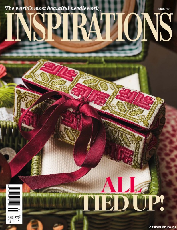 Коллекция вышивки в журнале &laquo;Inspirations №131 2026&raquo;