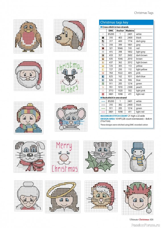 Коллекция вышивки в журнале «Ultimate CrossStitch – Christmas 2026»