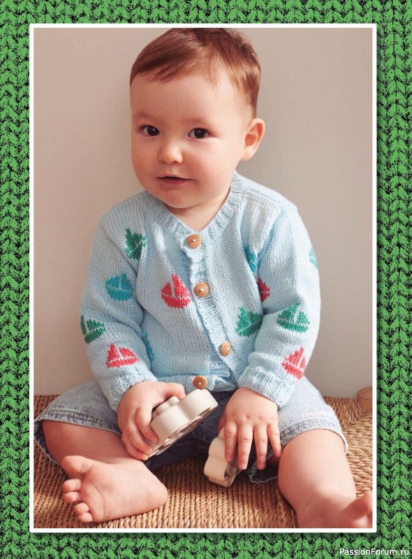 Вязаные модели для детей в журнале &laquo;Piu Maglia Bebe №5 2026&raquo;