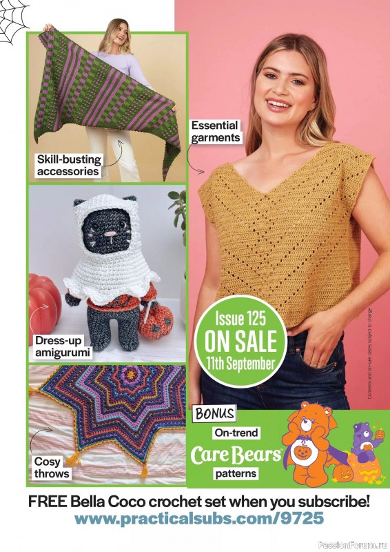 Вязаные проекты крючком в журнале «Crochet Now №124 2025»