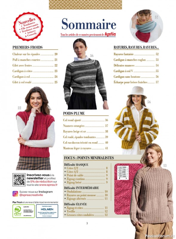 Вязаные проекты крючком в журнале «Plus tricot №8 2026»