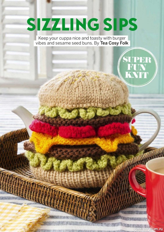 Вязаные проекты крючком в журнале «Simply Knitting №265 2025»