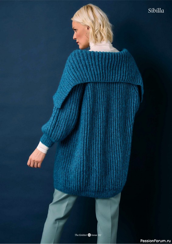 Вязаные проекты спицами в журнале «The Knitter №212 2025»