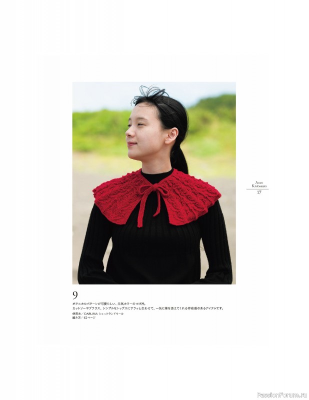Вязаные проекты в книге «Aran Knitting Sweaters».