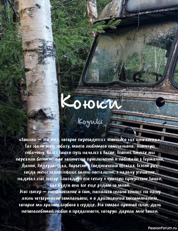 Вязаные проекты в книге «Связано с природой!». Продолжение