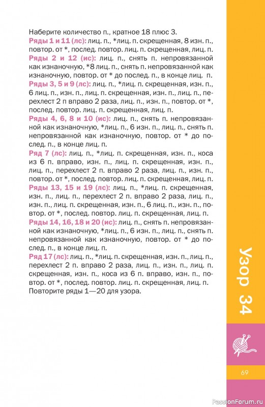 Вязаные проекты в книге &laquo;Узоры спицами на каждый день&raquo;.
