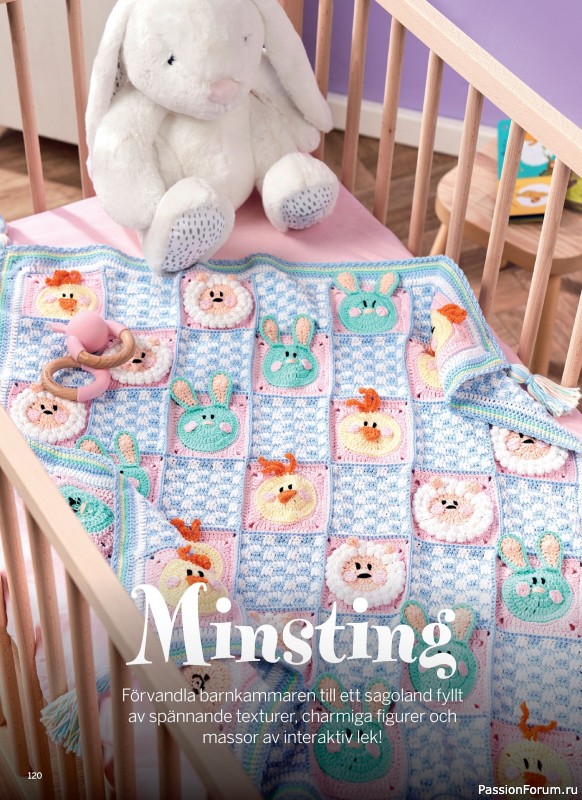 Вязаные проекты в журнале &laquo;Inspirerande handarbete - April 2026&raquo;