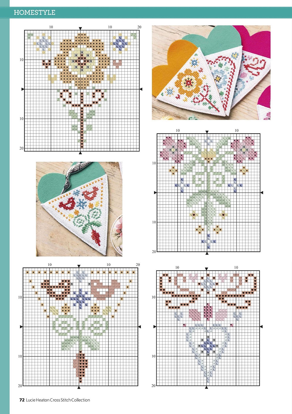Журнал "Cross Stitch Collection - Lucie Heaton" 2021 Журнал "Cross Stitch Collection - Lucie Heaton" 2021