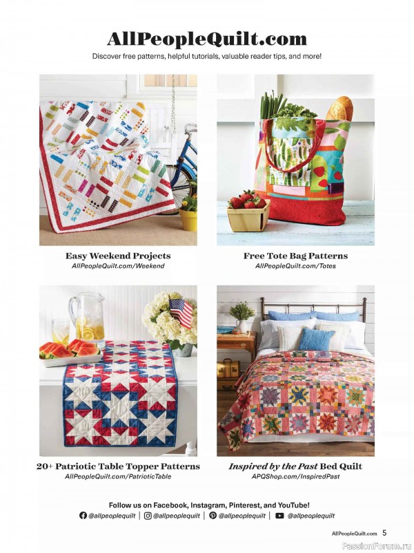 Коллекция проектов для рукодельниц в журнале &laquo;American Patchwork & Quilting №200 2026&raquo;