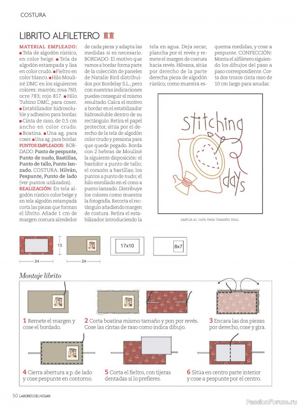 Коллекция проектов для рукодельниц в журнале &laquo;Labores del hogar №796 2026&raquo;