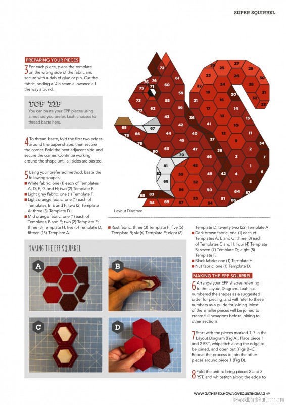 Коллекция проектов для рукодельниц в журнале &laquo;Love Patchwork & Quilting №158 2025&raquo;