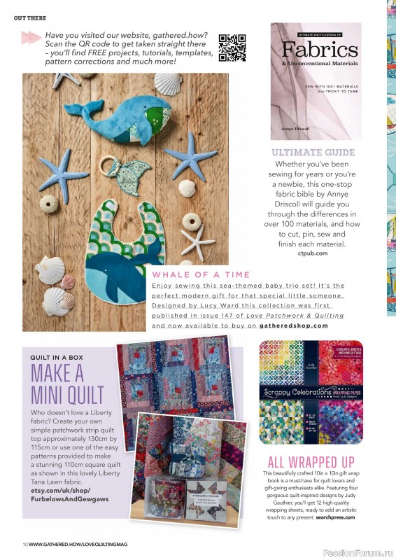 Коллекция проектов для рукодельниц в журнале &laquo;Love Patchwork & Quilting №163 2026&raquo;