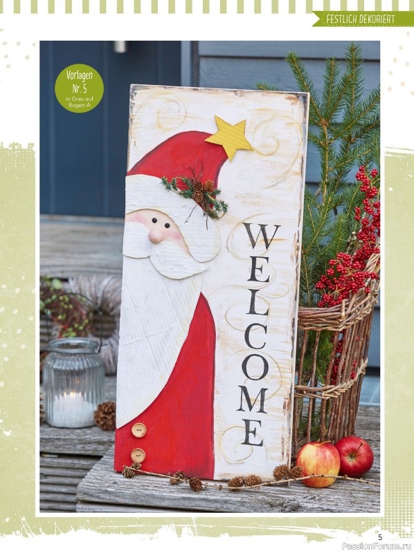 Коллекция проектов для рукодельниц в журнале «Mein Deko und Bastelspass №60 2025»