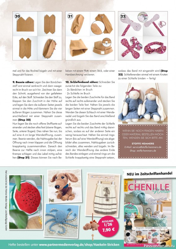 Коллекция проектов для рукодельниц в журнале «Patchwork & Nähen №2 2026»