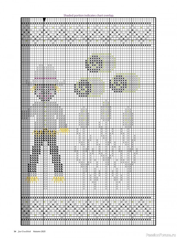 Коллекция вышивки в журнале «Just CrossStitch - Autumn 2025»