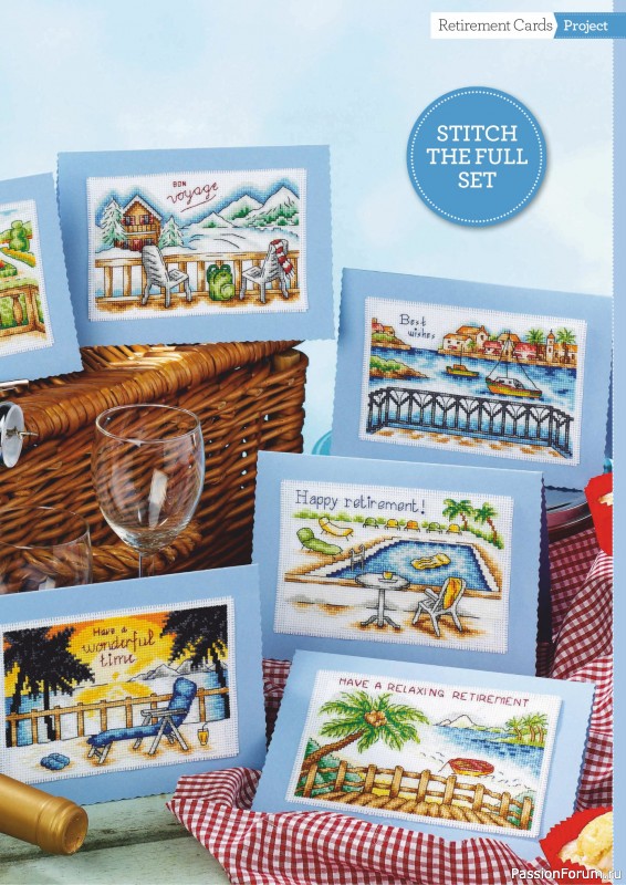 Коллекция вышивки в журнале &laquo;The World of Cross Stitching №368 2025&raquo;