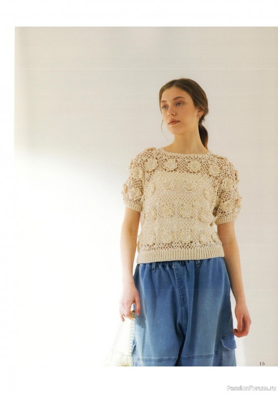 Вязаные модели в книге «Crochet Casual Wardrobe for Adults - 2024»