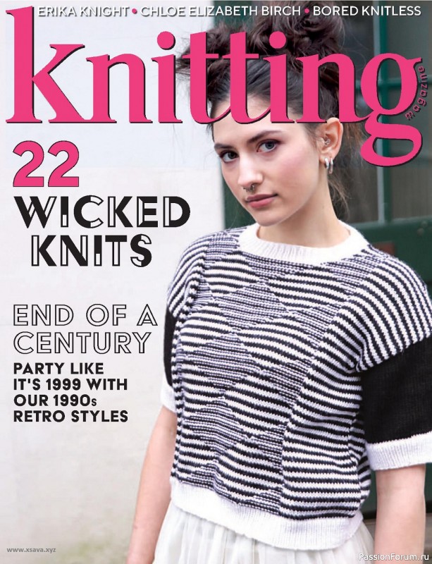 Вязаные модели в журнале «Knitting №230 2022»