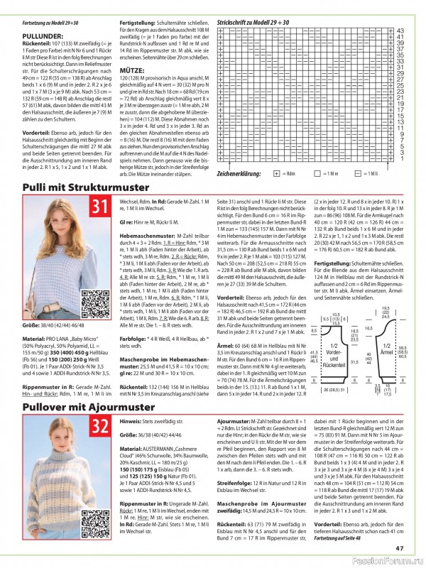 Вязаные модели в журнале «Sabrina №1 2026»