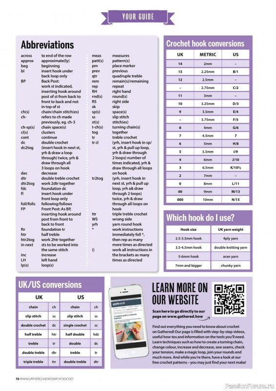 Вязаные проекты крючком в журнале «Simply Crochet №165 2025»