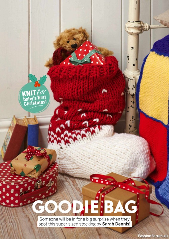 Вязаные проекты крючком в журнале «Simply Knitting - Your Knitted Christmas - 2025»