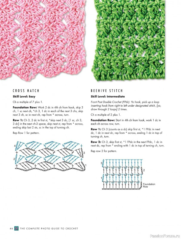 Вязаные проекты в книге «The Complete Photo Guide to Crochet». Часть 1