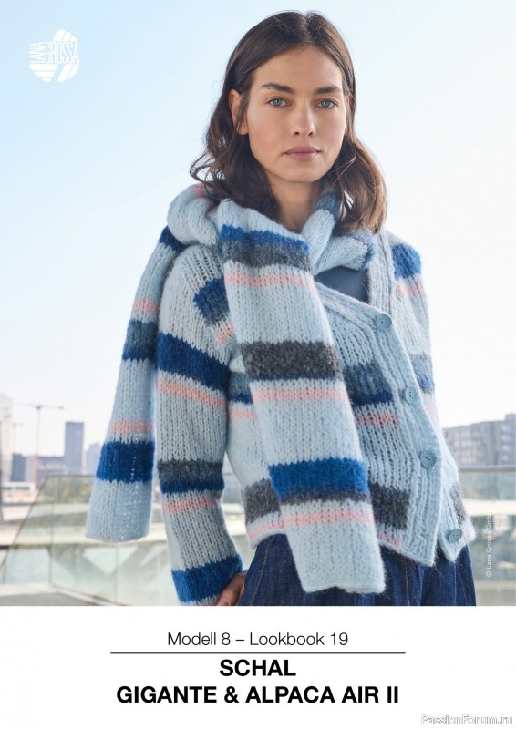 Вязаные проекты в журнале « Lana Grossa LookBook № 19 2025»