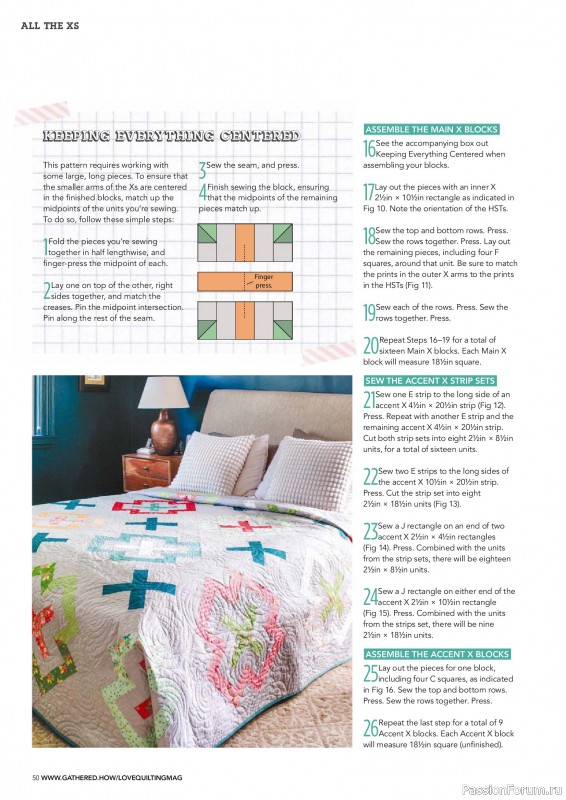 Коллекция проектов для рукодельниц в журнале «Love Patchwork & Quilting №153 2025»