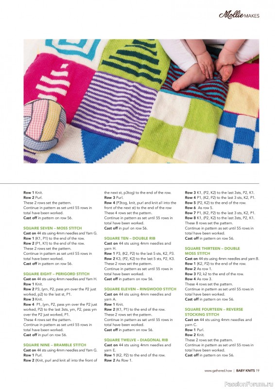 Коллекция проектов для рукодельниц в журнале «Mollie Makes Presents - Gorgeous Knits for Tots 2025»