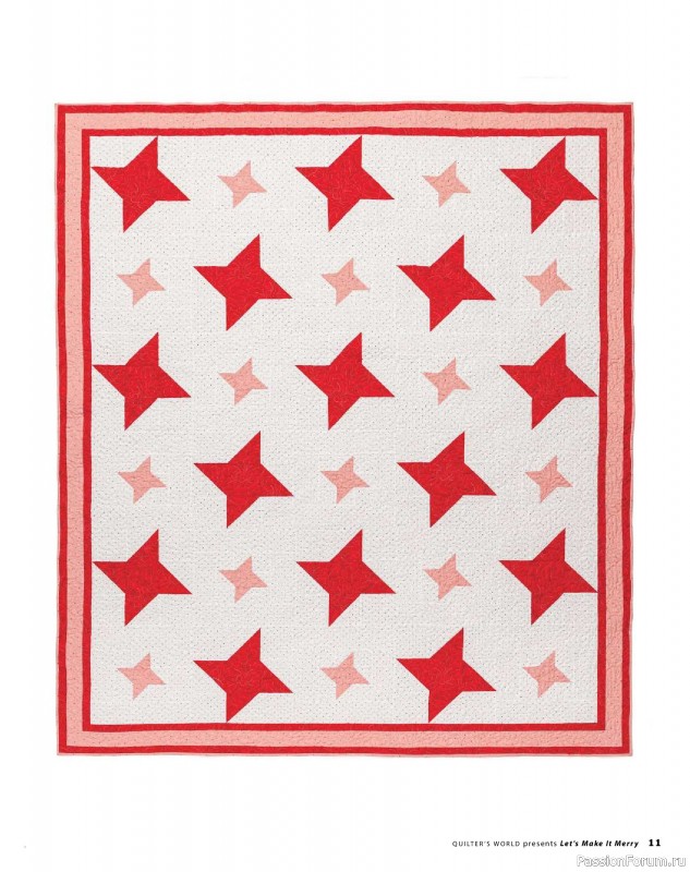 Коллекция проектов для рукодельниц в журнале «Quilter’s World Specials: Let's Make It Merry 2026»