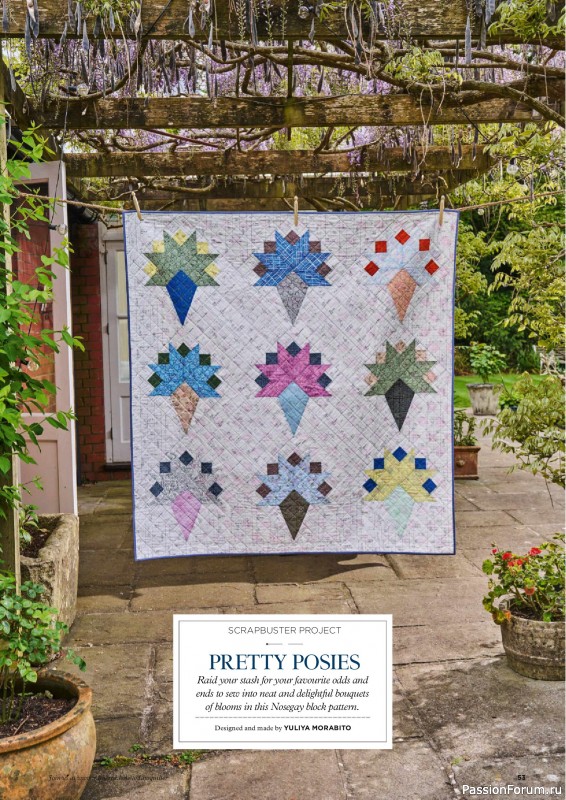 Коллекция проектов для рукодельниц в журнале «Todays Quilter №142 2026»