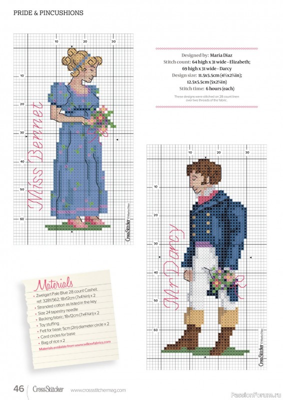 Коллекция вышивки в журнале «CrossStitcher №440 2026»