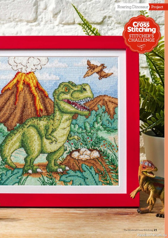 Коллекция вышивки в журнале &laquo;The World of Cross Stitching №371 2026&raquo;
