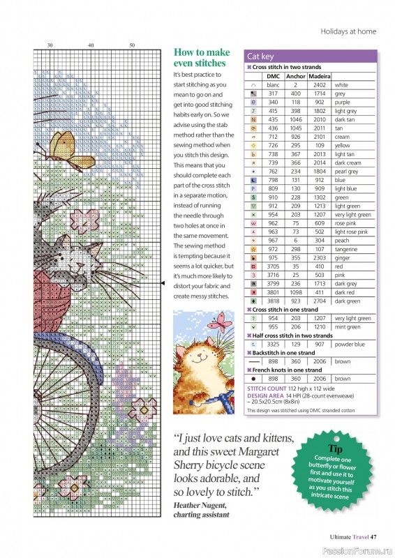 Коллекция вышивки в журнале &laquo;Ultimate Cross Stitch Travel 2026&raquo;