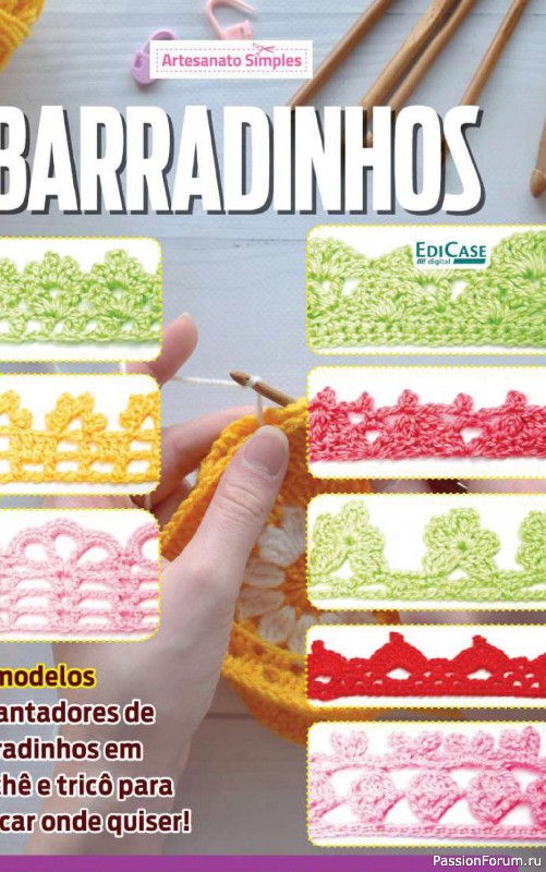 Вязаные проекты крючком в журнале «Artesanato Simples Ed.78 2025»