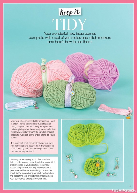 Вязаные проекты крючком в журнале «Crochet Now №128 2025»