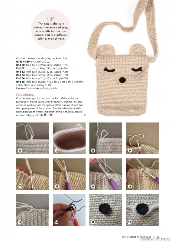 Вязаные проекты крючком в журнале «Fun Crochet Magazine №25 2025»