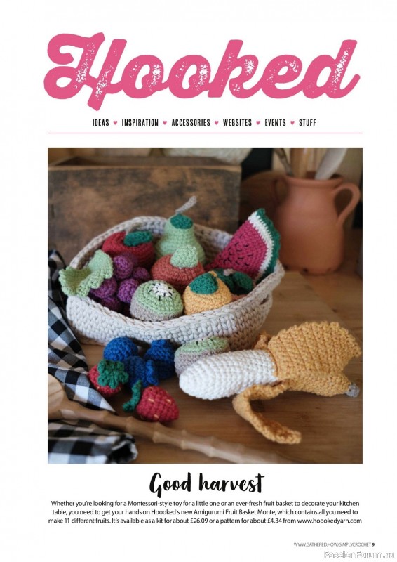 Вязаные проекты крючком в журнале «Simply Crochet №140 2023»