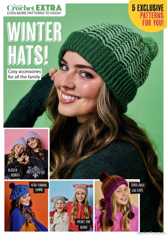 Вязаные проекты крючком в журнале &laquo;Simply Crochet №170 2025&raquo;