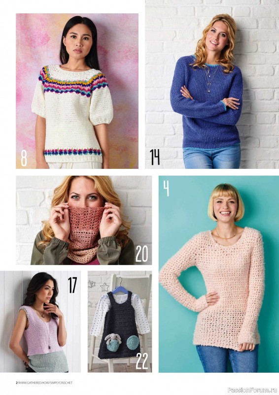 Вязаные проекты крючком в журнале &laquo;Simply Crochet №173 2026&raquo;