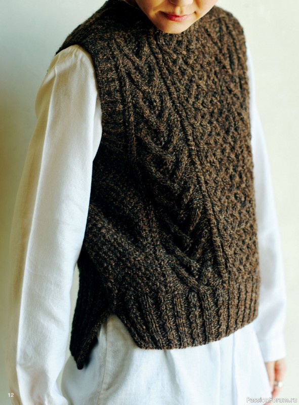Вязаные проекты в книге «Aran knits for a lifetime»