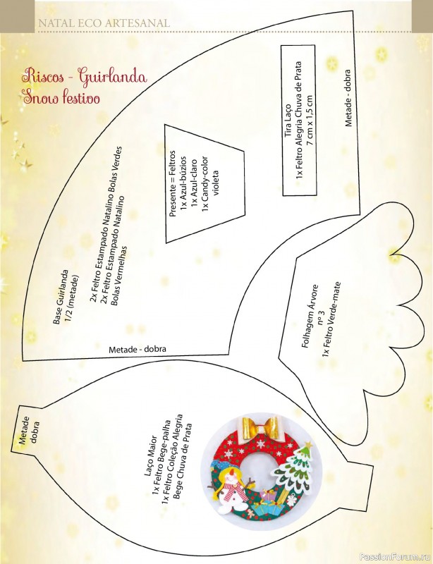 Вязаные проекты в журнале &laquo;Arte & Sustentabilidade Ed.48 Natal Eco Artesanal&raquo;