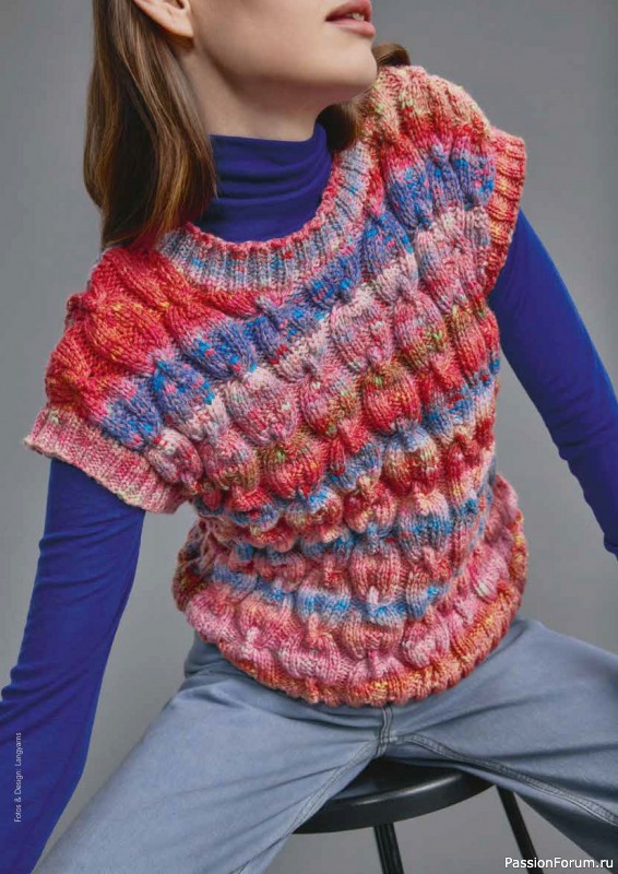 Вязаные проекты в журнале &laquo;Einfach Stricken №7 2026&raquo;